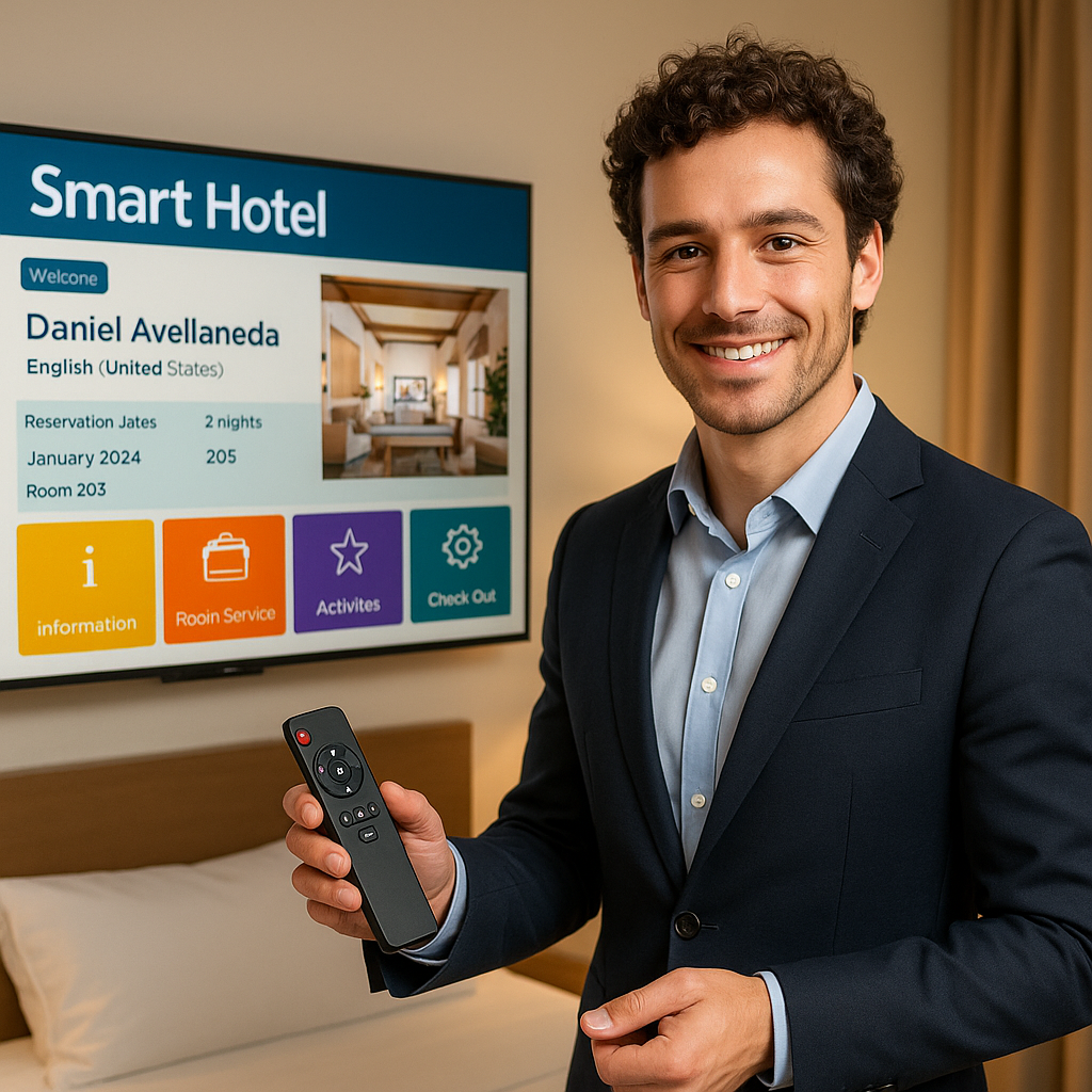 Instalación TV Interactiva